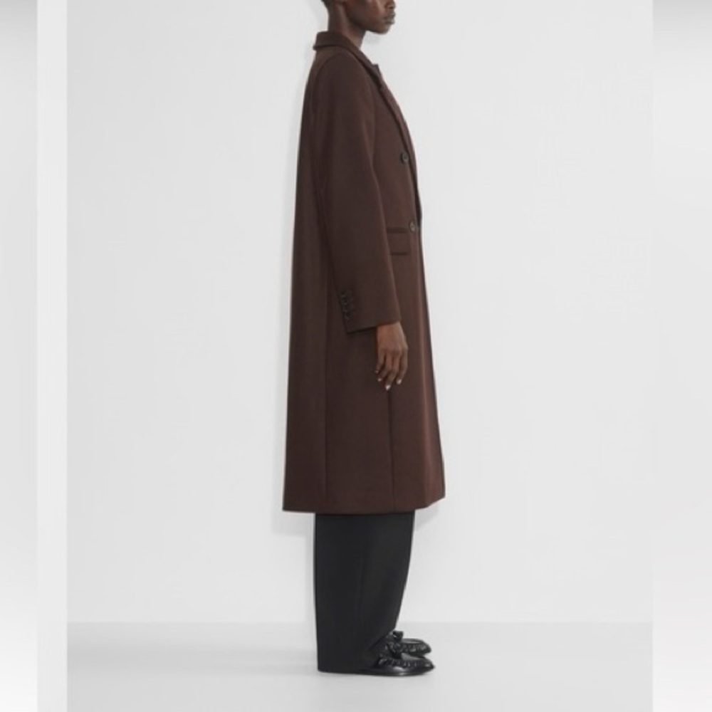 Virgin Wool Cashmere Aritzia Babaton The Constant Coat - Picture 6 of 12